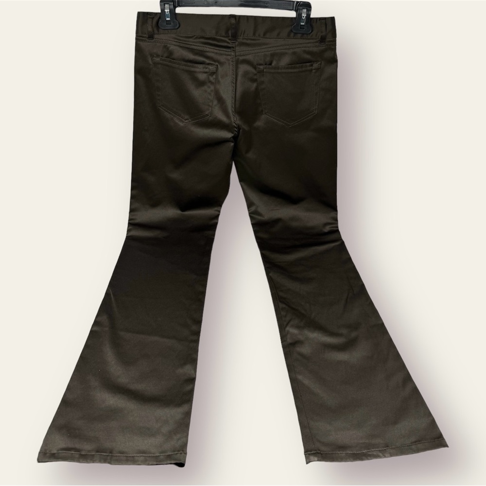 🛍️SALE🛍️ Zara Basic Satin Jeans / Pants / Trousers (Brown) - Picture 11 of 16